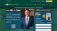 Desktop Screenshot of iqwealthmanagement.com